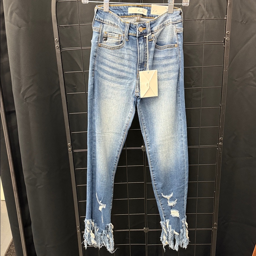Distressed Blue Women's Jeans